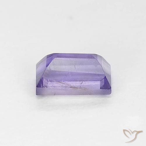 Iolite Viola bluastro scuro naturale da 0.32 ct, Taglio a baguette, VS