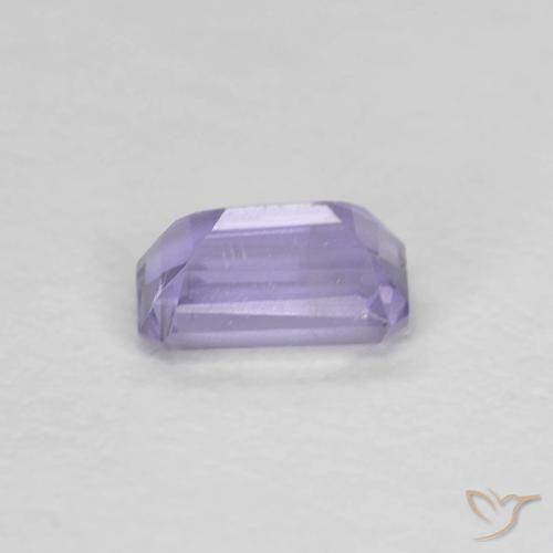Iolite naturale viola da 0,28 ct, taglio smeraldo, VS