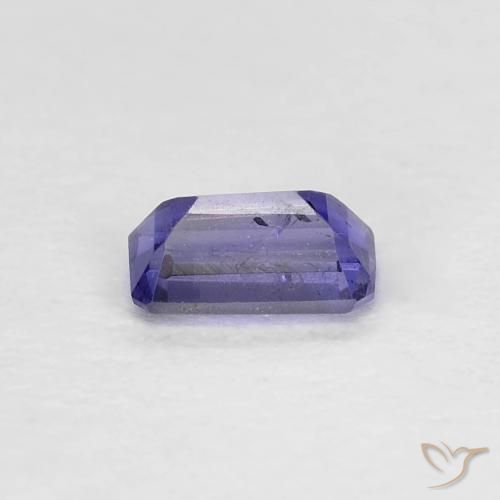 Iolite Blu scuro naturale da 0.26 ct, Ottagonale / Taglio smeraldo, VS