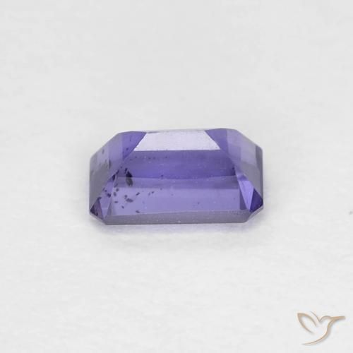 Iolite Viola scuro naturale da 0.28 ct, Ottagonale / Taglio smeraldo, VS
