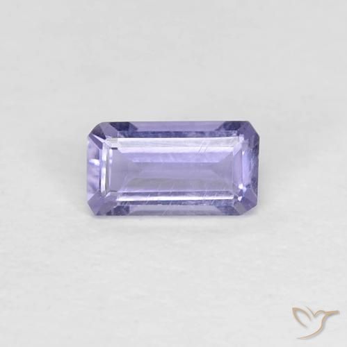 0.21ct Naturale Medium Light-Violet Iolite, Taglio smeraldo, VS
