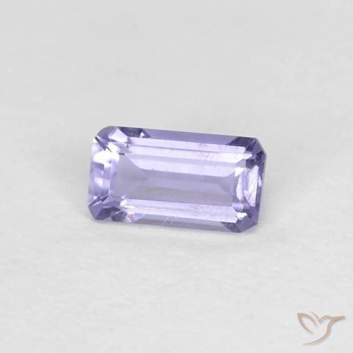 Iolite Medium Light-Violet naturale da 0.21 ct, Ottagonale / Taglio smeraldo, VS