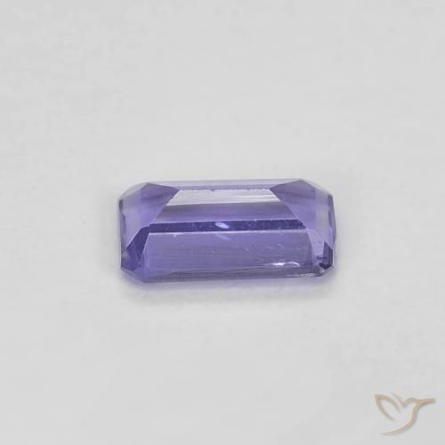 Iolite Viola tendente al rosa naturale da 0.23 ct, Ottagonale / Taglio smeraldo, VVS-VS