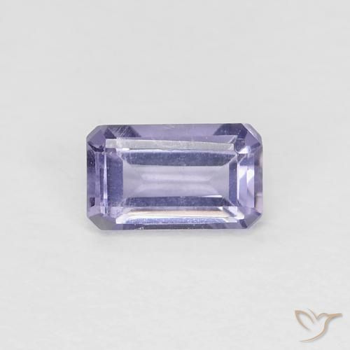 0.28ct Naturale Viola tendente al rosa Iolite, Taglio smeraldo, VS