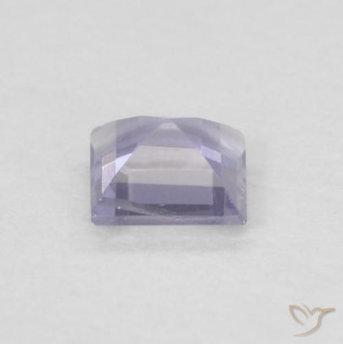 Iolite Medium Light-Violet naturale da 0.12 ct, Quadrato, VVS