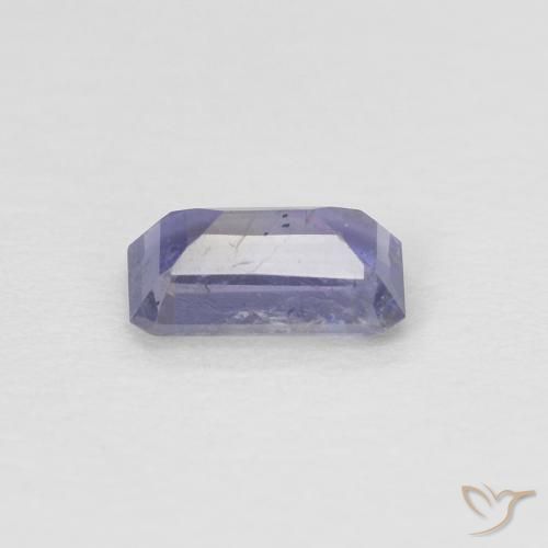 Iolite Viola medio naturale da 0.24 ct, Ottagonale / Taglio smeraldo, VS-SI