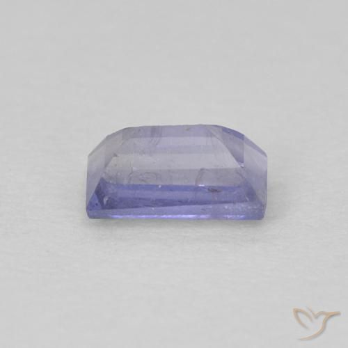 Iolite Viola medio naturale da 0.30 ct, Taglio a baguette, VS-SI