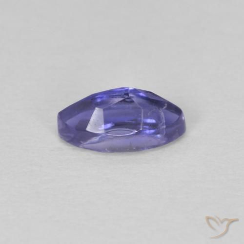 Iolite Viola scuro naturale da 0.26 ct, Taglio marquise, VS