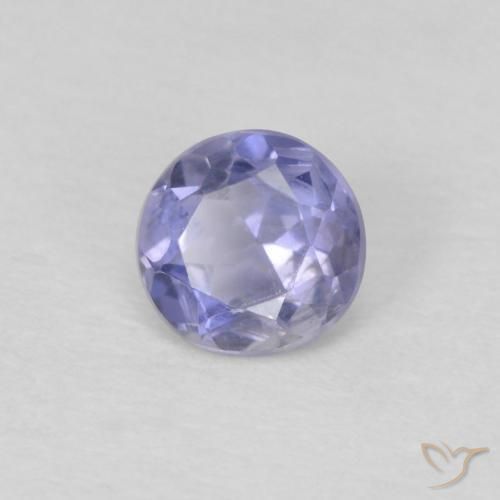 Iolite Viola scuro naturale da 0.19 ct, Rotondo, VS