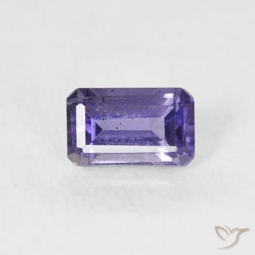 0.31ct Naturale Viola medio Iolite, Taglio smeraldo, VS-SI