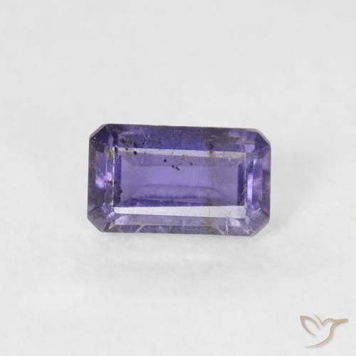 0.27ct Naturale Viola medio Iolite, Taglio smeraldo, SI
