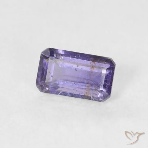 Iolite Viola medio naturale da 0.27 ct, Ottagonale / Taglio smeraldo, SI