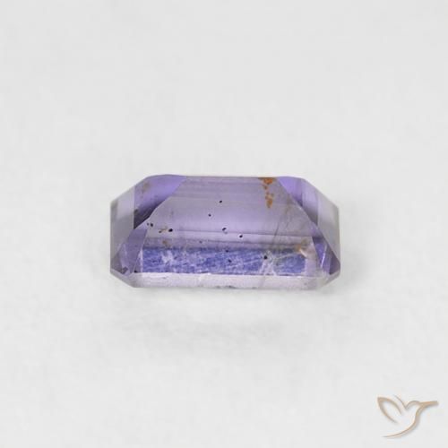 Iolite Viola medio naturale da 0.27 ct, Ottagonale / Taglio smeraldo, SI