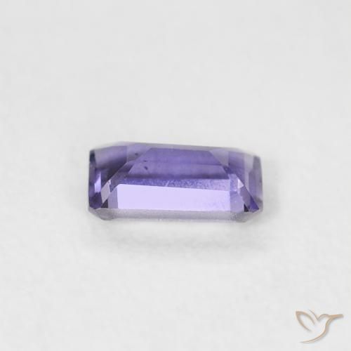Iolite Viola scuro naturale da 0.21 ct, Ottagonale / Taglio smeraldo, SI
