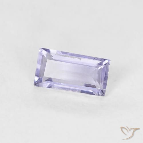Iolite Viola tendente al rosa naturale da 0.19 ct, Taglio a baguette, VS