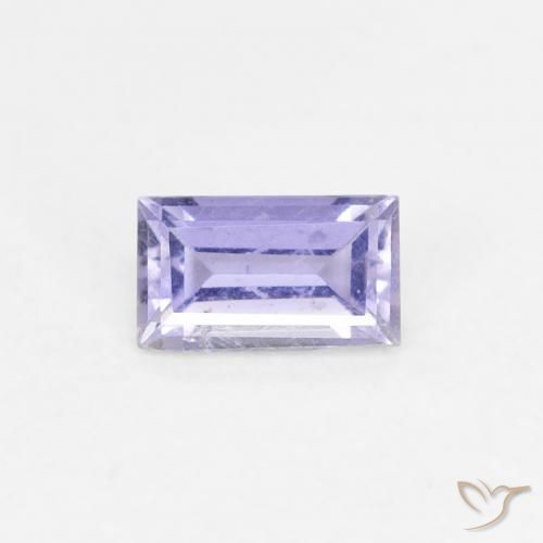 0.27ct Naturale Viola tendente al rosa Iolite, Taglio a baguette, VS