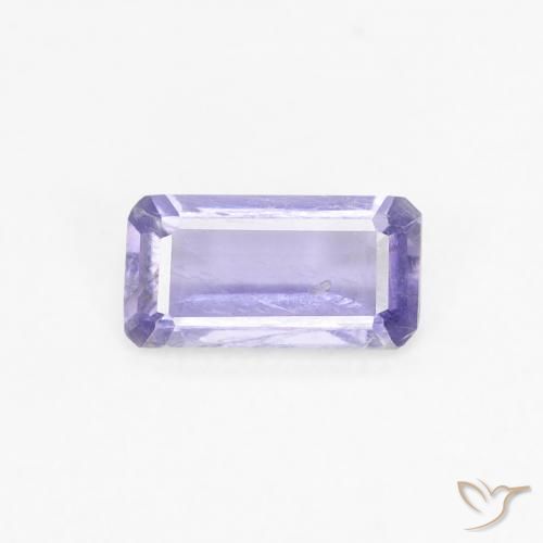 Iolite Medium Light-Violet naturale da 0.28 ct, Ottagonale / Taglio smeraldo, VS-SI