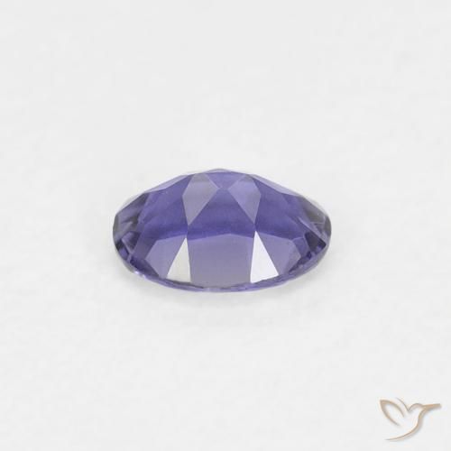 Iolite Viola scuro naturale da 0.16 ct, Ovale, VS