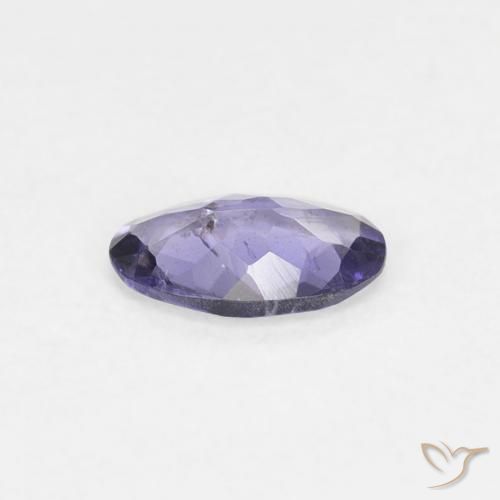 Iolite Viola Chiaro Medio naturale da 0.27 ct, Ovale, VS