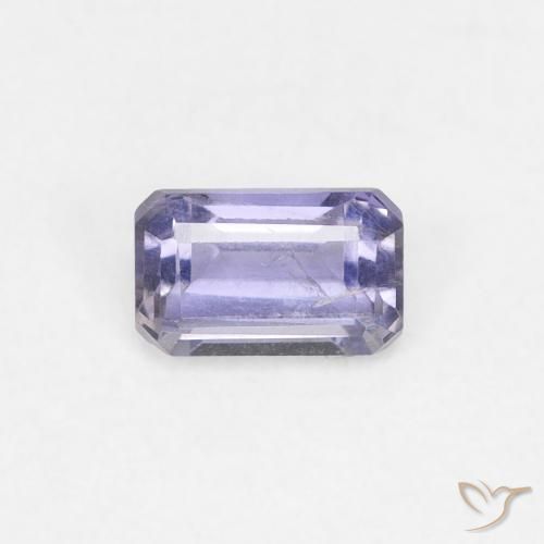 0.32ct Naturale Medium Light-Violet Iolite, Taglio smeraldo, VS-SI