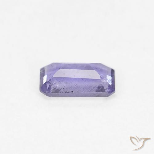 Iolite Medium Light-Violet naturale da 0.25 ct, Ottagonale / Taglio smeraldo, VS-SI