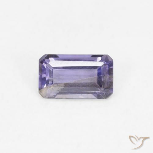 0.24ct Naturale Viola tendente al rosa Iolite, Taglio smeraldo, VS-SI