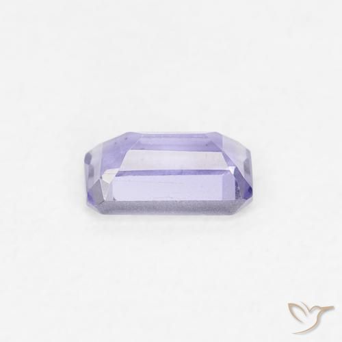 Iolite Viola tendente al rosa naturale da 0.21 ct, Ottagonale / Taglio smeraldo, VS