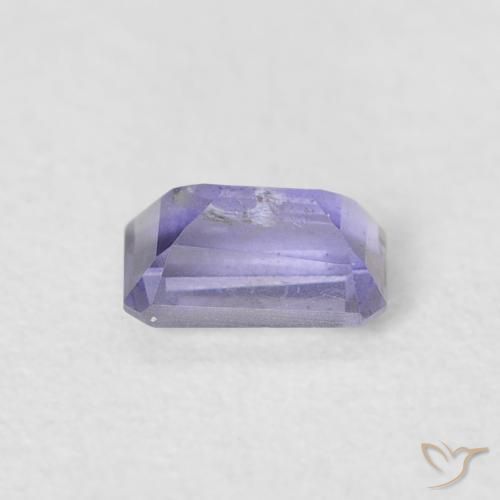 Iolite Viola Blu naturale da 0.27 ct, Ottagonale / Taglio smeraldo, VS-SI
