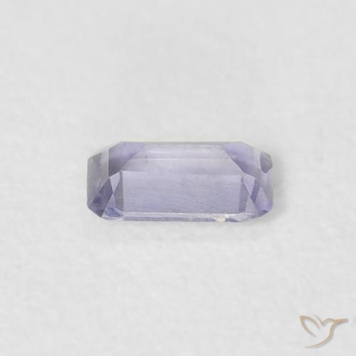 Iolite Medium Light-Violet naturale da 0.18 ct, Ottagonale / Taglio smeraldo, VS-SI