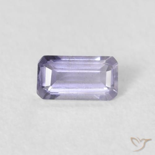 0.21ct Naturale Viola tendente al rosa Iolite, Taglio smeraldo, VS-SI