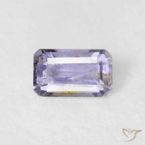 0.29ct Naturale Medium Light-Violet Iolite, Taglio smeraldo, VS-SI