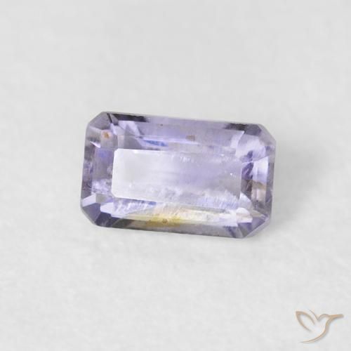 Iolite Medium Light-Violet naturale da 0.29 ct, Ottagonale / Taglio smeraldo, VS-SI