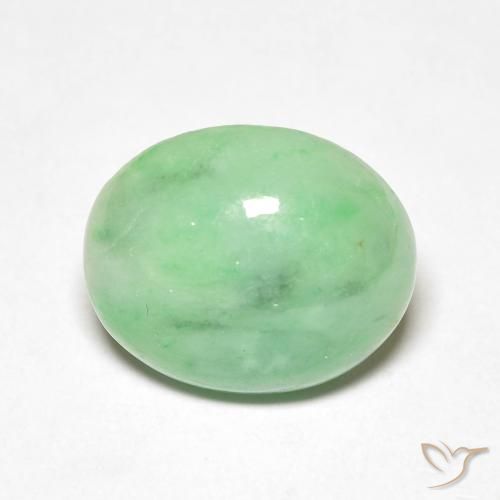 4.50ct Naturale Verde Giada, Ovale, Opaco