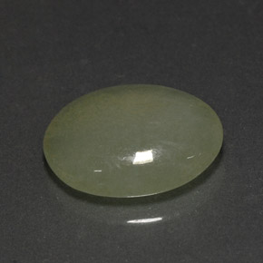 Giadeite naturale verde da 4,80 ct, trasparente, trasparente/traslucido