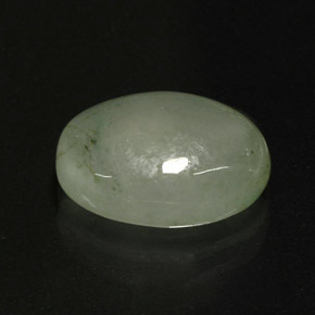 Giadeite naturale verde da 4,22 ct, trasparente, trasparente/traslucido