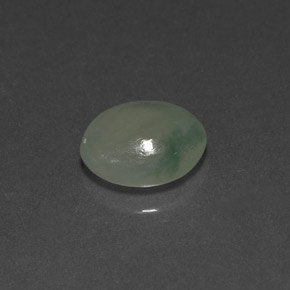 Giadeite Verde chiaro naturale da 2.94 ct, Trasparente, Trasparente/Traslucido