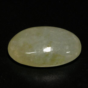 Giadeite naturale multicolore da 5,55 ct, trasparente, trasparente/traslucido
