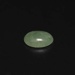 Giadeite Verde naturale da 1.70 ct, Trasparente, Trasparente/Traslucido