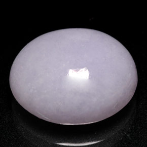 Giadeite naturale blu da 12,21 ct, taglio ovale, opaco