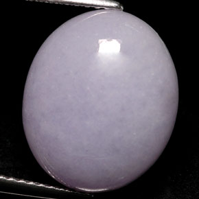 Giadeite naturale blu da 12,21 ct, taglio ovale, opaco