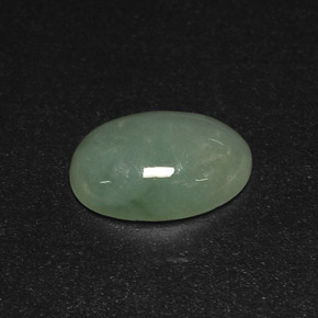Giadeite Verde naturale da 4.81 ct, Trasparente, Trasparente/Traslucido