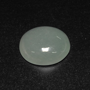 Giadeite naturale verde da 7,10 ct, trasparente, trasparente/traslucido