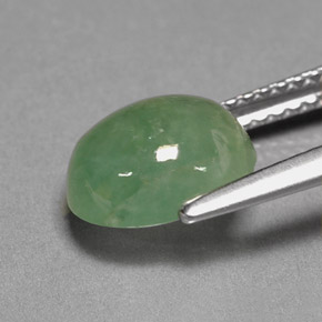 Giadeite Verde naturale da 2.93 ct, Trasparente, Trasparente/Traslucido