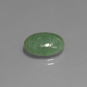 Giadeite Verde naturale da 5.83 ct, Trasparente, Trasparente/Traslucido