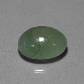 Giadeite Verde naturale da 7.24 ct, Trasparente, Trasparente/Traslucido