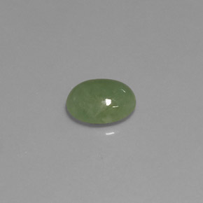 Giadeite naturale verde da 2,39 ct, trasparente, trasparente/traslucido