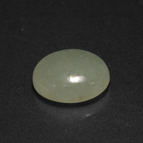 Giadeite naturale verde da 1,98 ct, taglio ovale, traslucido