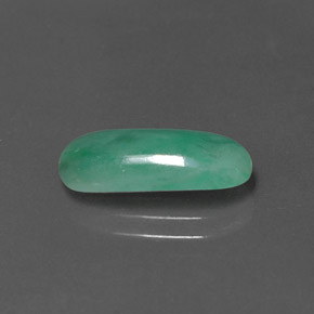 Giadeite Verde naturale da 3.02 ct, Taglio ovale, Opaco