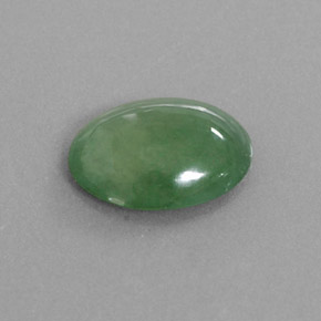 Giadeite Verde naturale da 3.08 ct, Ovale, Traslucido