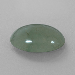 Giadeite Verde naturale da 6.49 ct, Taglio ovale, Traslucido